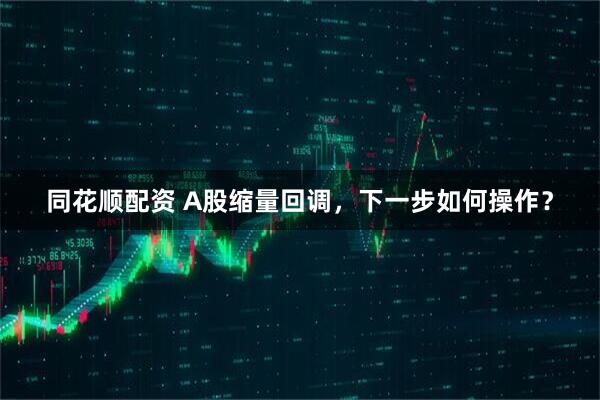 同花顺配资 A股缩量回调，下一步如何操作？